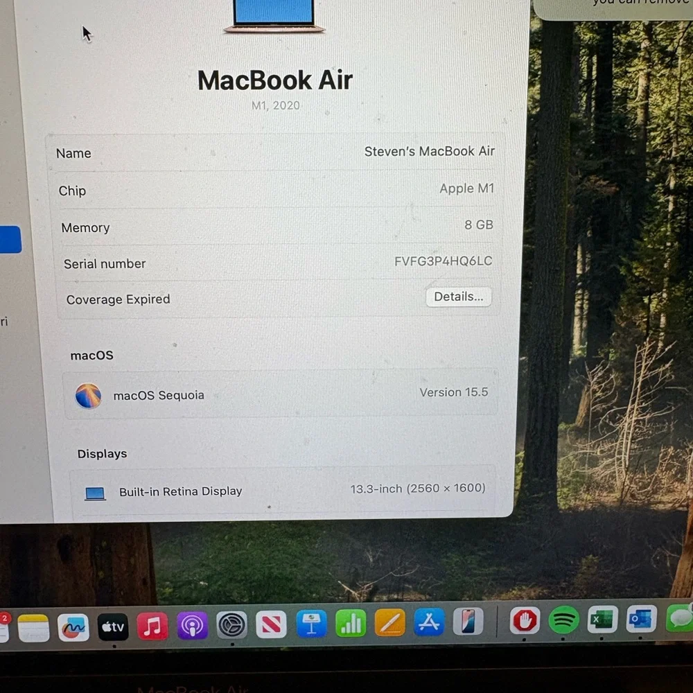 Apple MacBook in Gold with Unique Stickers